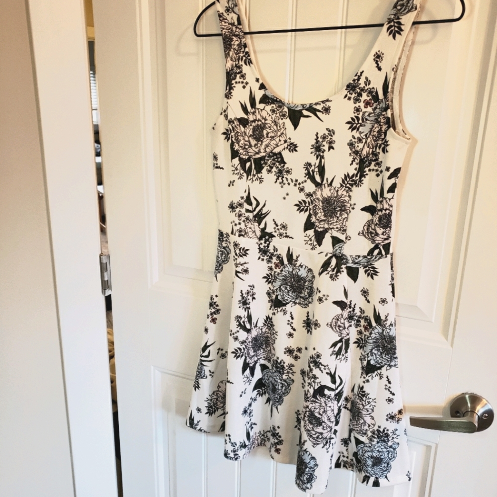 Pastel summer mini dress